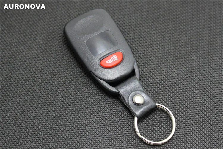 AURONOVA для hyundai дистанционный чехол для ключей 3+ 1 красные пуговицы заменить автомобиль дистанционного оболочки крышка с резиновыми кнопками