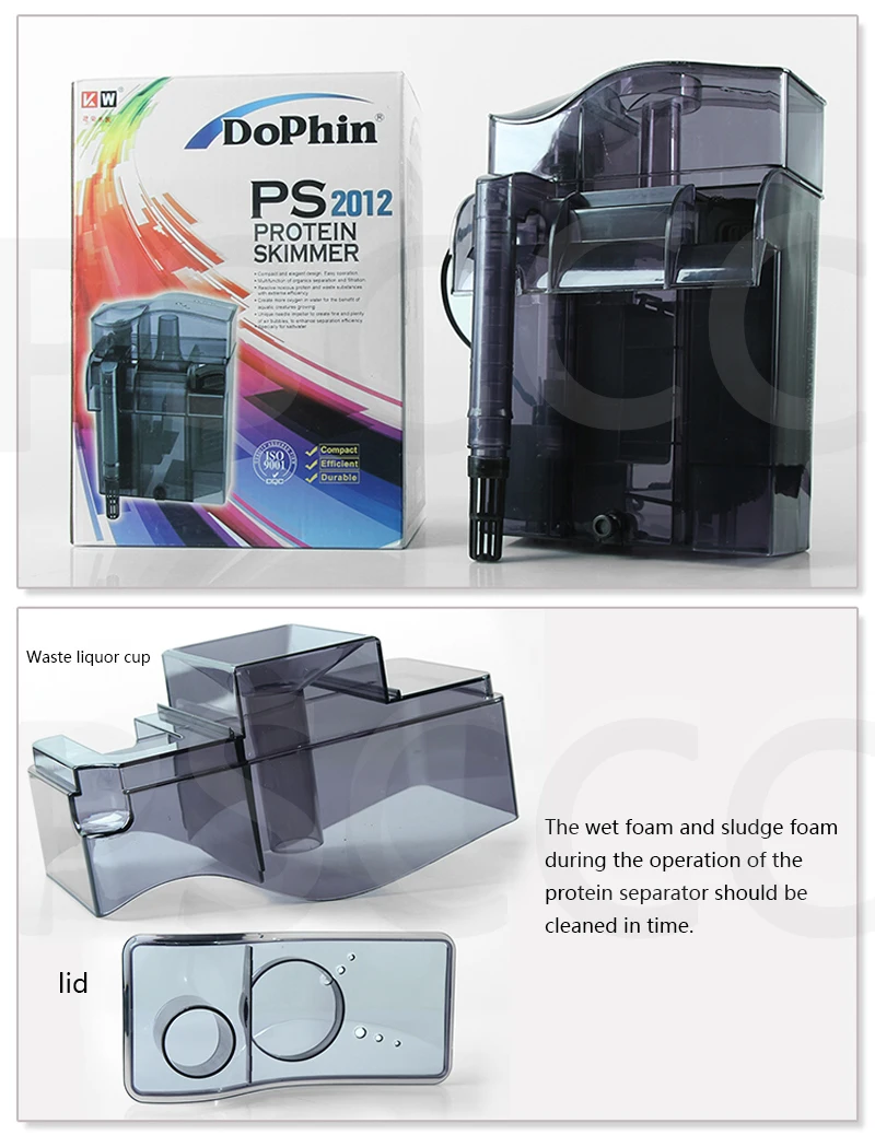Аквариумные аксессуары Малайзия Dophin PS 2012 PS-2012 внешний фильтр с протеиновым скиммером для нано резервуара водопада фильтр