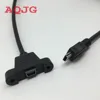 Promo Data-Sync Screw-Lock Panel-Mount Female Mini Cable Power-Charge Usb-2.0 M/F-Extension m6136B7d