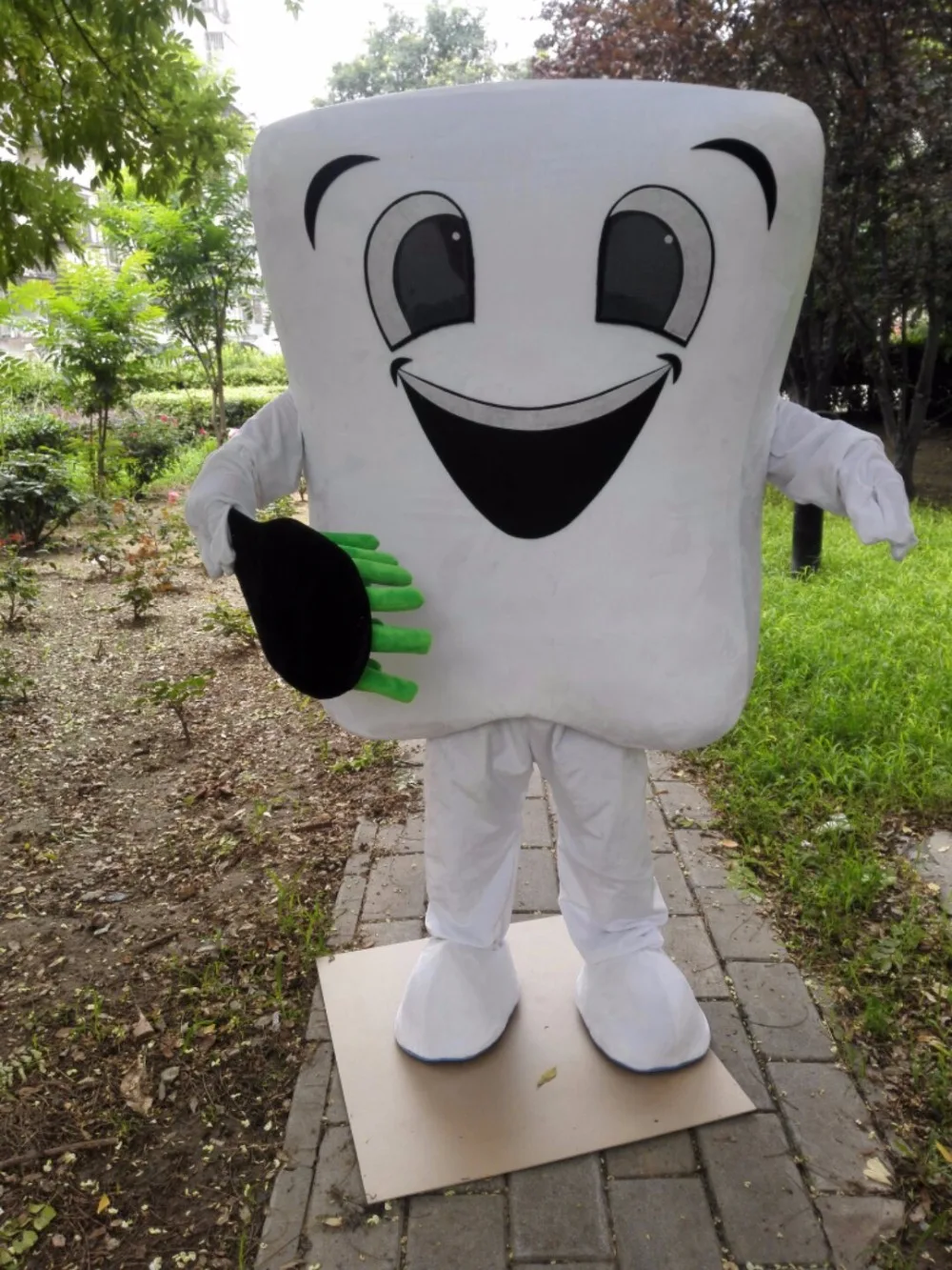 mascot tooth teeth toothbrush mascot costume custom fancy costume anime cosplay kit mascotte