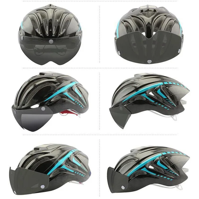 Fietshelm Voor Mannen, 5 цветов, велосипедный защитный шлем для верховой езды, Сверхлегкий велосипедный шлем в форме, MTB велосипед, велосипедная Защитная крышка