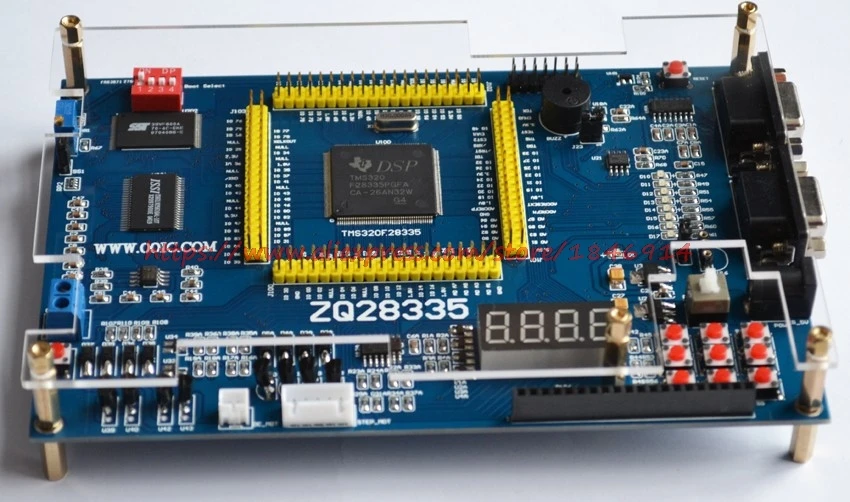 Бесплатная доставка dsp28335 Совет по развитию tms320f28335 DSP обучения доска 00ic zq28335 Совет по развитию