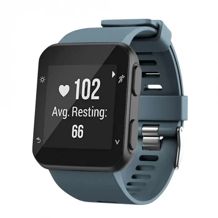 Силиконовый ремешок для часов браслет+ винты для инструментов Garmin Forerunner 35 HJ55