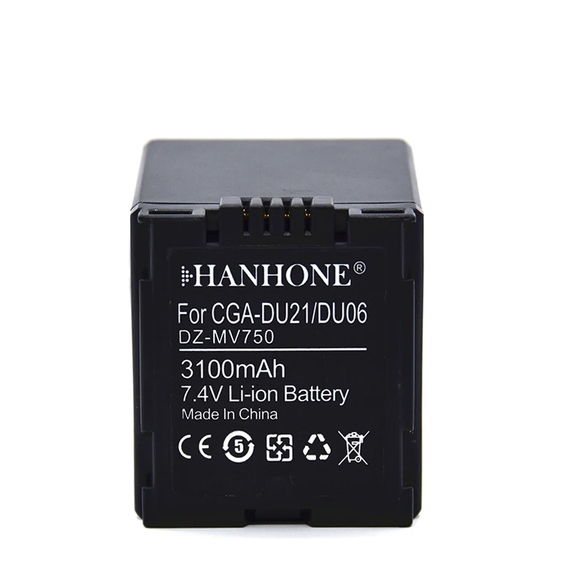 5 шт 3100 mAh CGR-DU06 CGA-DU21 CGA-DU06 CGADU21 Батарея+ ЖК-дисплей Зарядное устройство для Panasonic NV-GS330 GS408 GS400 MX500 GS500 GS508 PVGS90