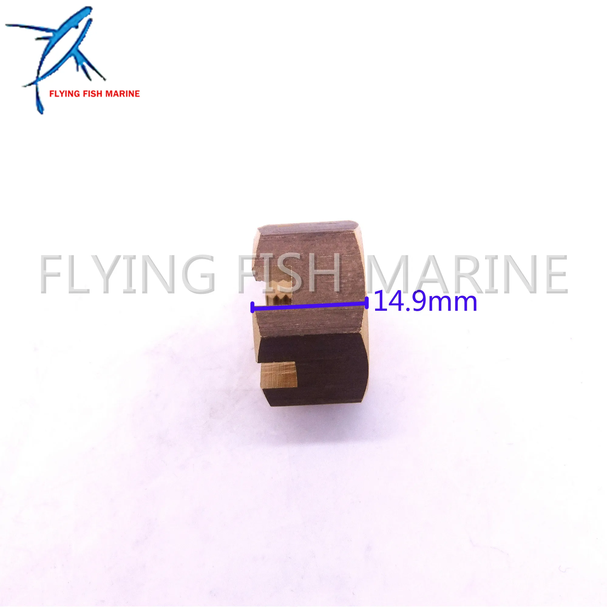Boat Motor 90171-14013 Outboard Castle Prop Propeller Nut for Yamaha 25HP 30HP Free Shipping