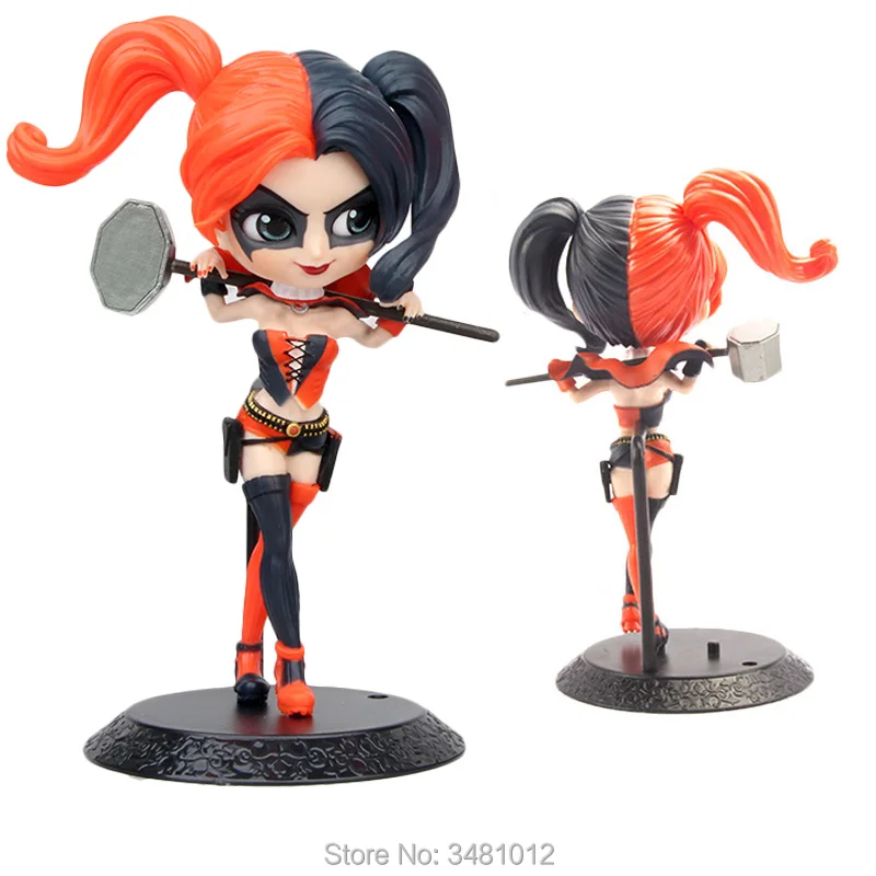 Wonder Woman Harley Quinn супергерой ПВХ Фигурки DC Comics Джокер Q posket модель куклы детские игрушки для детей 15 см