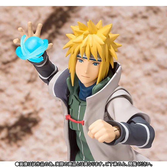 Японское аниме "NARUTO Shippuden" BANDAI Tamashii Наций S. H. Figuarts/СВЧ игрушка фигурка-Namikaze Minato