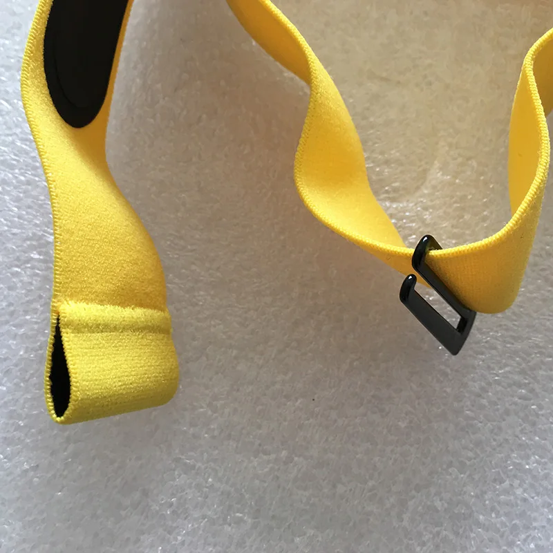 7 New Yellow Elastic Chest Belt Strap Band for Wahoo Garmin Polar Sport Running Cycling Heart Rate Monitor for Bluetooth 4 0