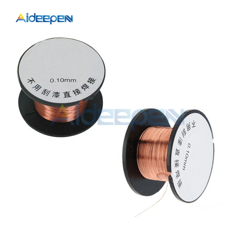 

1Pcs 0.1mm 10m Copper Soldering Wire Connect Fly Line Jump Wire For Mobile Phone Computer PCB Welding Repair Tool Accessories
