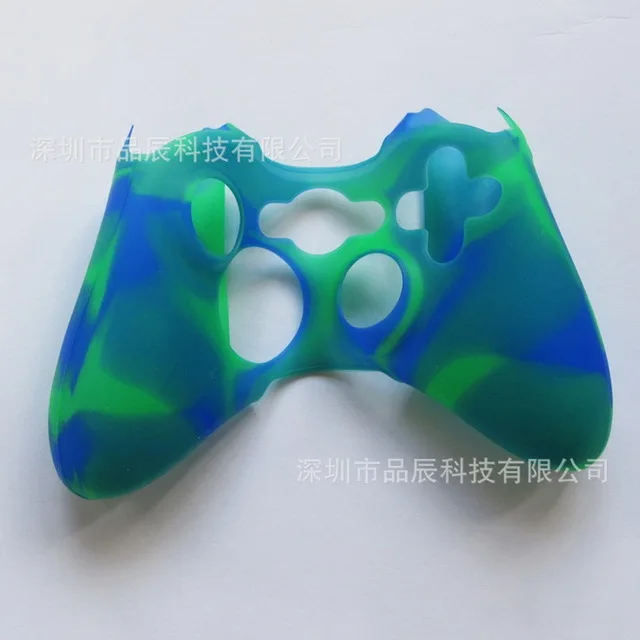 9 200 шт чехол для геймпада силиконовая кожа мягкий чехол gamconsole игровые контроллеры чехол для Xbox 360 контроллер - Цвет: 9