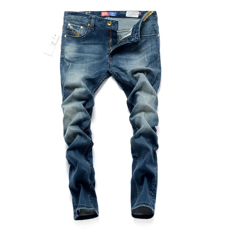 2014 year New Arrival Free Shipping men's jeans denim trousers batch micro- bomb Slim Korean men | Мужская одежда