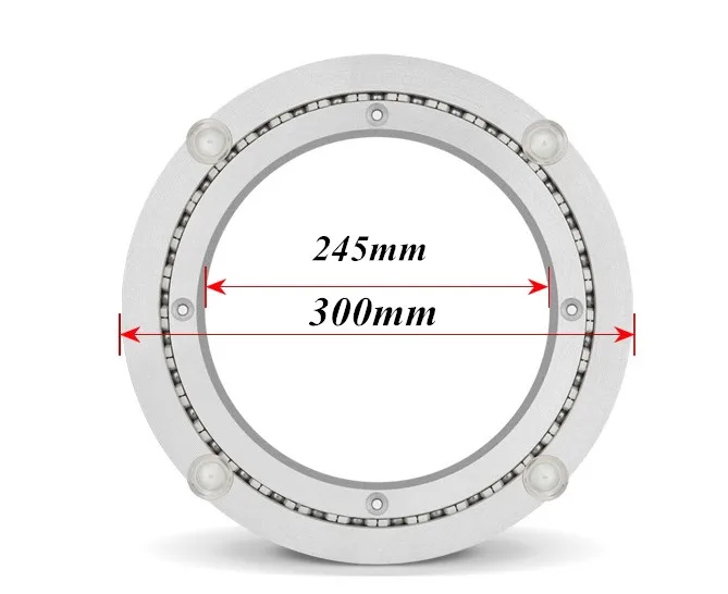 Aluminum alloy turntable Display rack,Swivel Plat Table rotary Glass rotating base,Non-slip,high load-bearing,furniture hardware