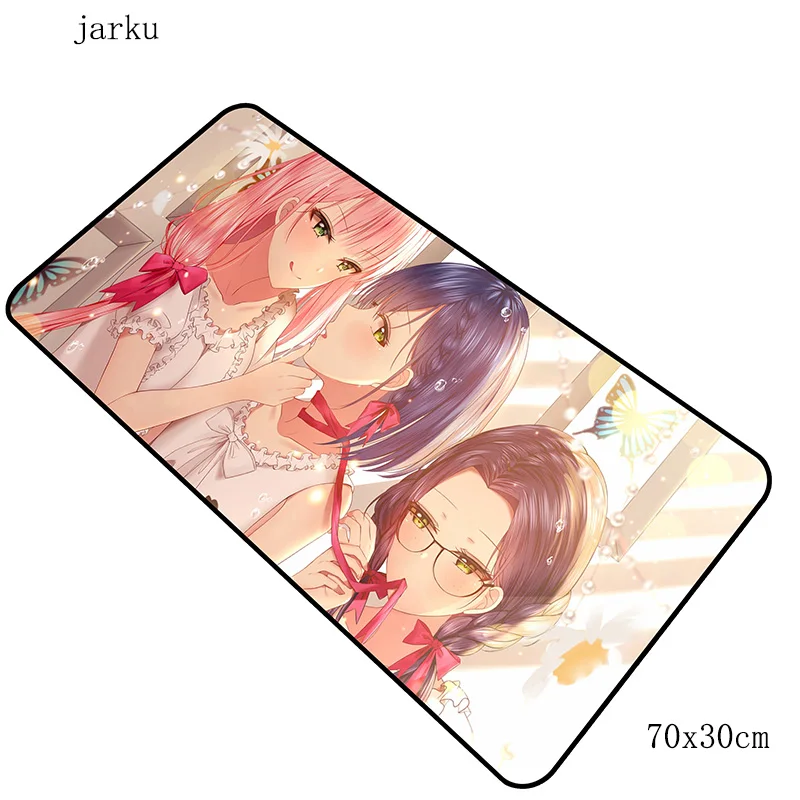 Коврик для мыши darling in the franxx 700x300x3 мм, игровой коврик для мыши, модный геймпад для геймеров, ПК, геймеров, HD узор, игровой коврик для мыши, Настольный коврик, padmouse