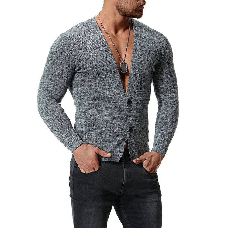 Мужской осенний кардиган, свитер, вязаный свитер для мужчин, уличная одежда, кардиган в стиле хип-хоп, мужской стильный свитер с длинными рукавами, пальто, мужская одежда