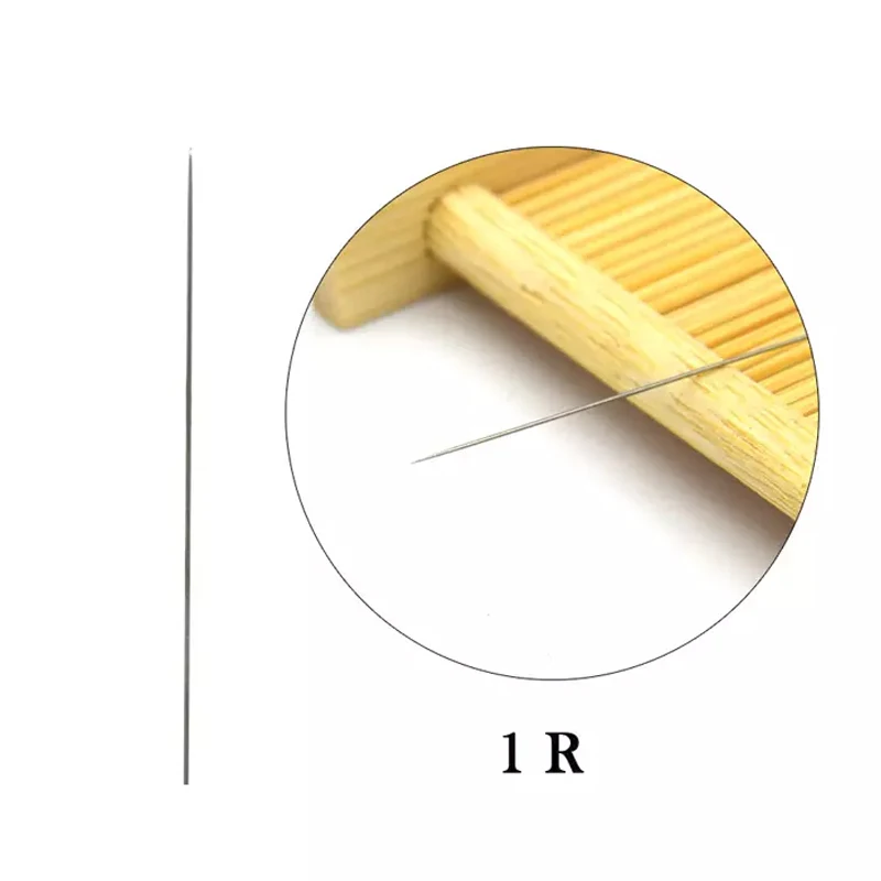 500 шт. одноразовые традиционные иглы для тату смешивания Needles1R 3R-Closing 3R-Loose 5R 5F 7F 7R для татуировки перманентный макияж