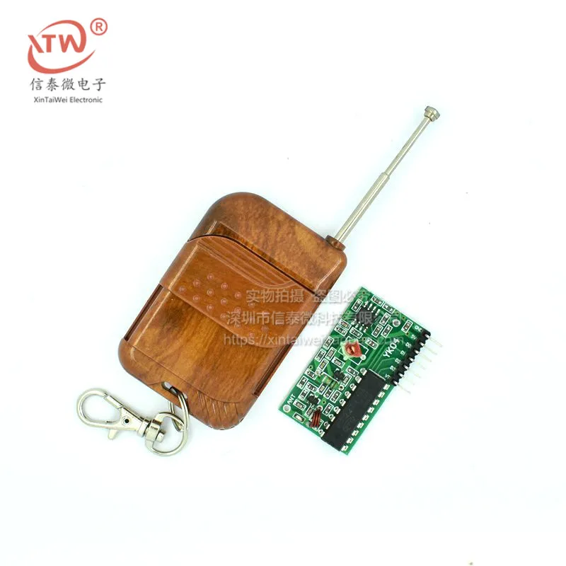 

1set IC 2262/2272 4 Channel 315Mhz Key Wireless Remote Control Kits Receiver module For arduino