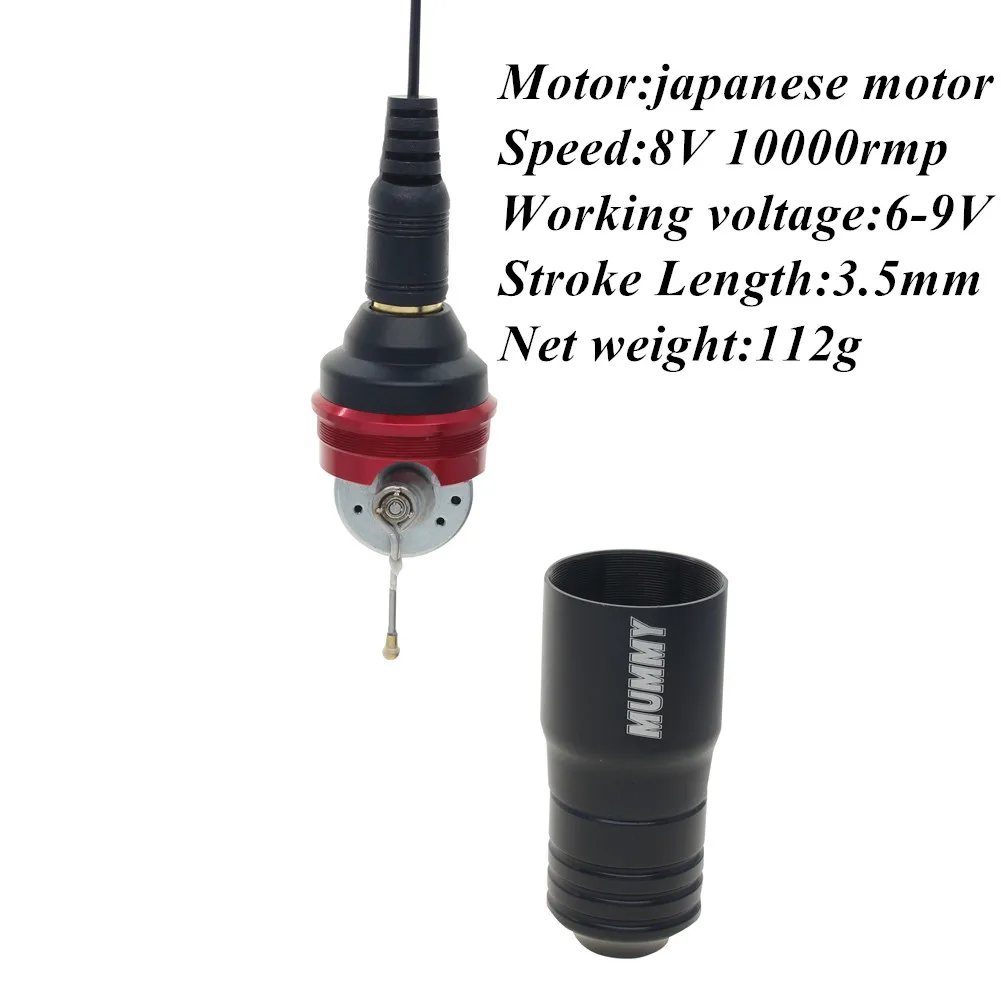 Татуировка роторная ручка тату машина с RCA татуировки Клип шнур Ctridge иглы японский мотор