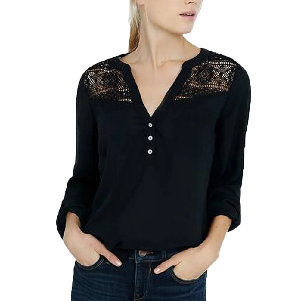 

Autumn Women Tops Long Sleeve Casual Chiffon Blouse Work Wear Office Shirts blusa mujer aesthetic tight Bottoming chemise femme