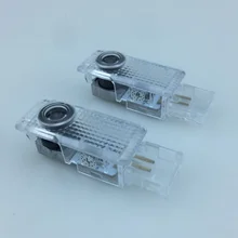 2 x светодиодный декоративный светильник для двери автомобиля, лазерный проектор, лампа с логотипом, привидение, тень, добро пожаловать, светильник, комплект для Porsche Cayenne 2007-2009