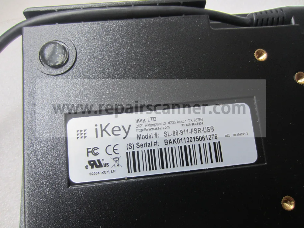 Для Айки SL-86-911-USB клавиатура, водонепроницаемый и пыле прочный монтируемый клавиатура