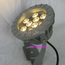 Сертификат Европейского соответствия, сертификат независимого Испытательного и сертификационного IP65, сверхмощная Светодиодная лампа 9 Вт наружный точечный светодиодный светильник, светодиодный прожектор, 110-250VAC, DS-06-13-9W, хорошее качество, алюминиевый фитинг