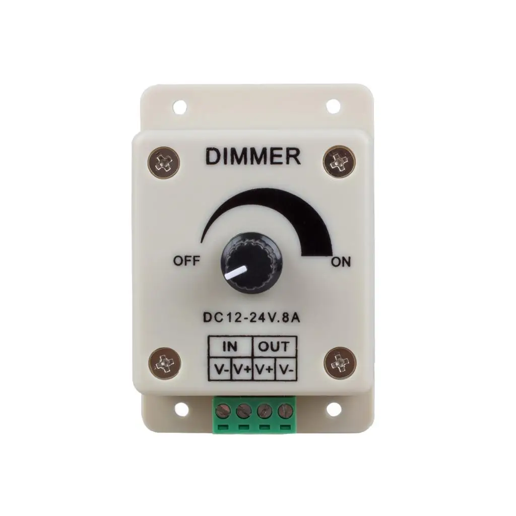 ШИМ затемнения контроллер для светодиодный свет ленты, полосы, 12-24 volt12v-24v8 AMP
