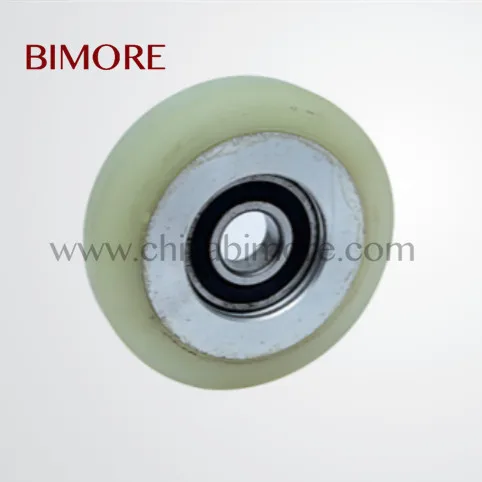 

20 Pieces 070 BIMORE Escalator Step Roller OD80mm Thickness 25mm Bearing 6302
