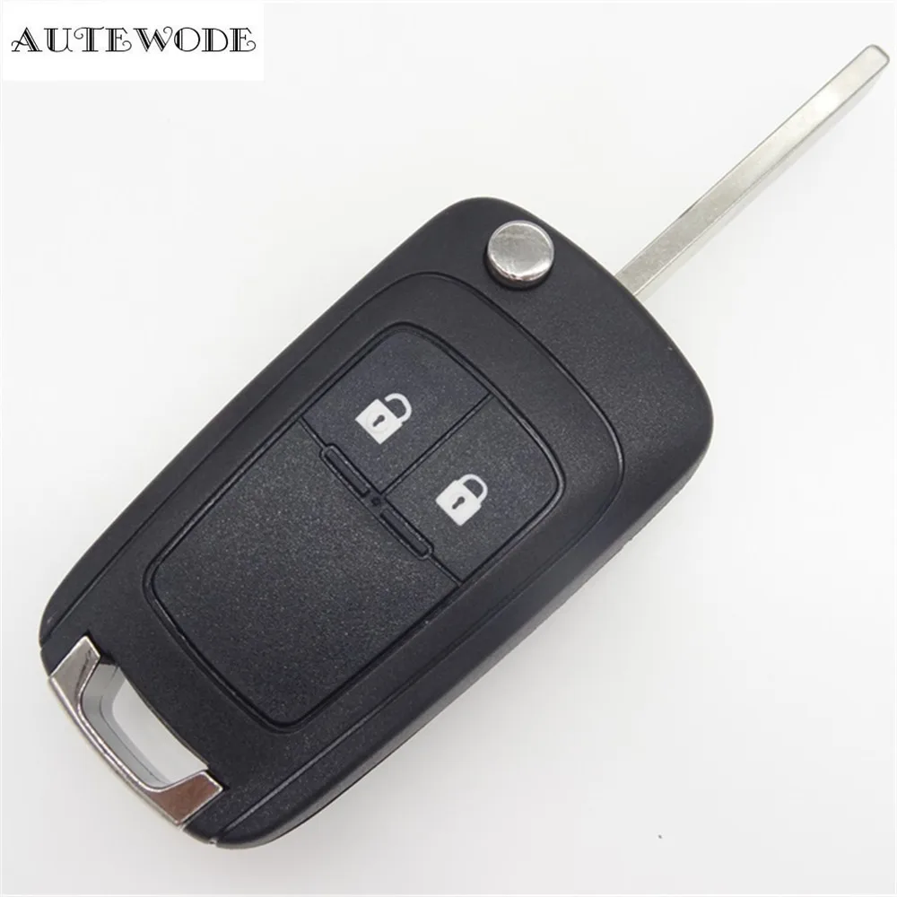 AUTEWODE Remote Key shell Case Fob for OPEL VAUXHALL Insignia Astra 2