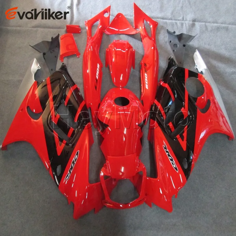 Капот мотоцикла на заказ для CBR600F3 1997-1998 ABS Пластиковый обтекатель мотоцикла+ 5 подарков литьевая форма серебряное пламя - Цвет: P