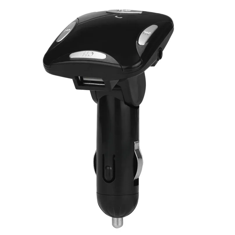 Bluetooth Car Kit Car MP3 Player FM Transmitter Modulator Handsfree LCD Display USB Charge SD MMC Remote Control #F30OT25 (1)