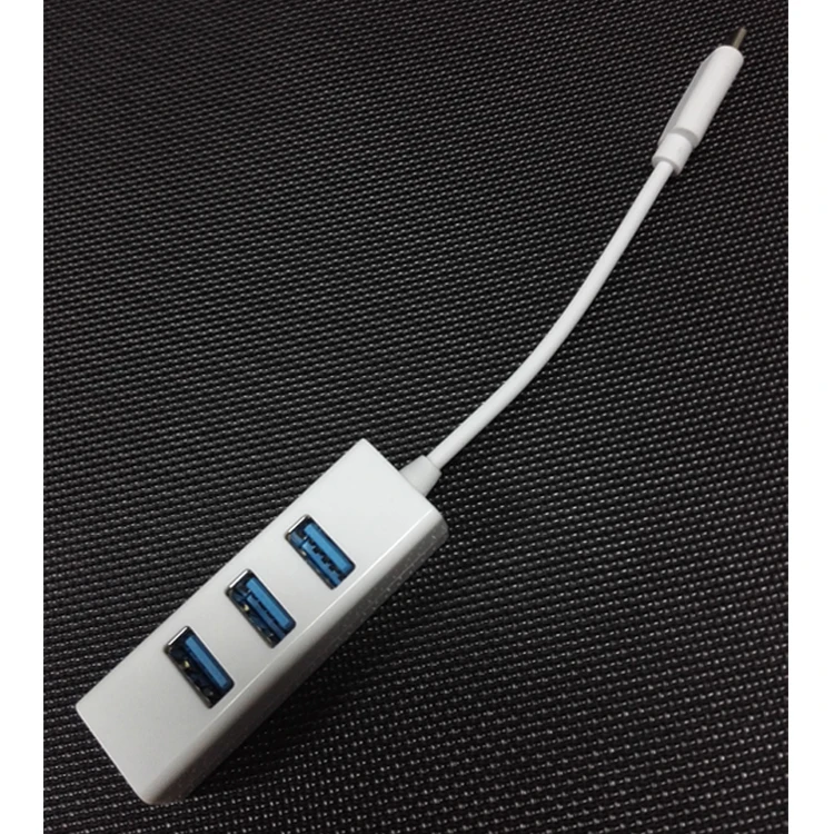 USB 3,1 Тип с разъемами типа C и 3 Порты и разъёмы USB концентратор(белый