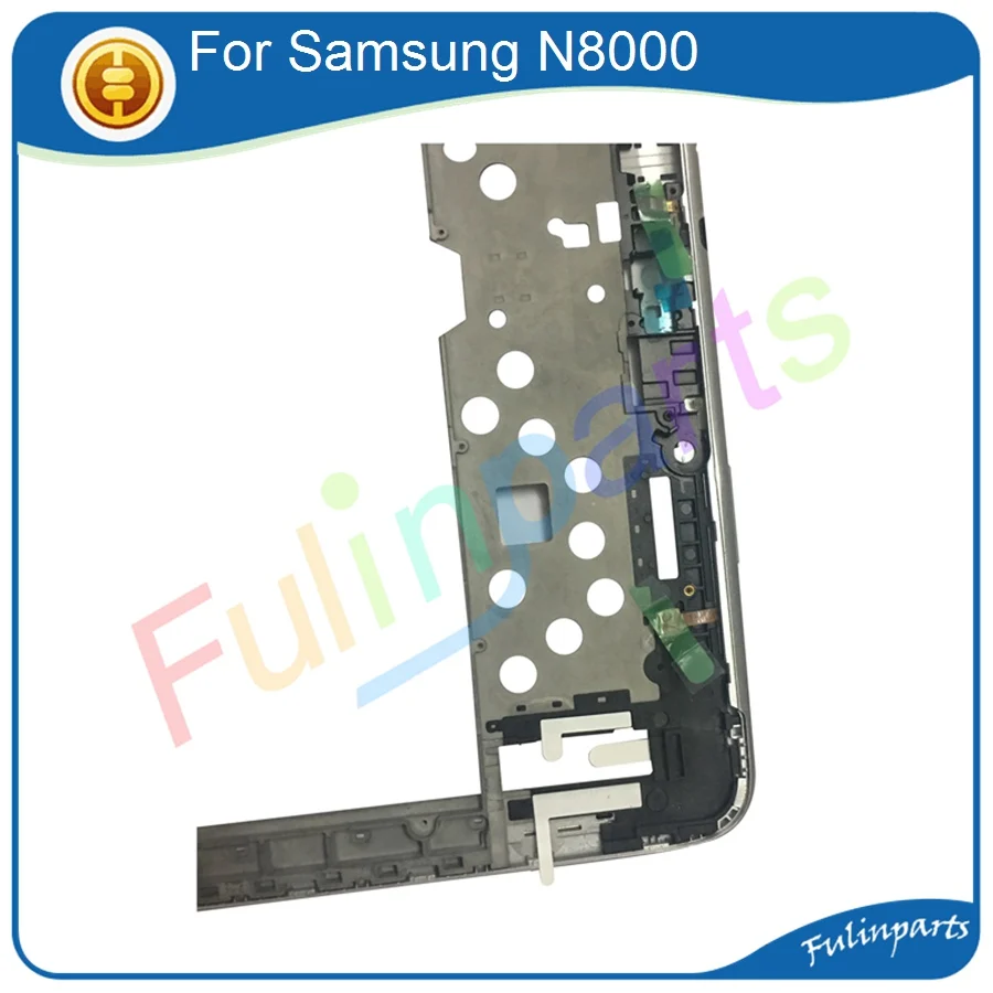 Средняя рамка для samsung Galaxy Note 10,1 N8000/N8020/N8010 Корпус рамка средний корпус с металлической рамой Замена
