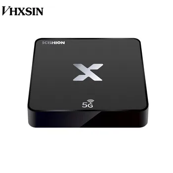 

VHXSIN 50 PCS/LOT Model X Rockchip3229 Android 8.1 2GB RAM 16GB ROM 5G WiFi 100Mbps TV Box