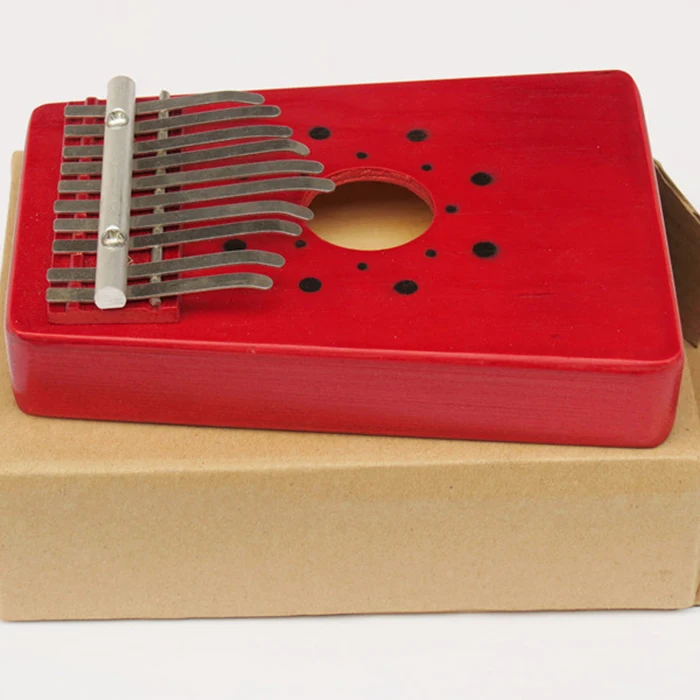 10 Ключ палец Mbira калимба большой палец карман пианино деревянные детские игрушки Африканский Karimba Мини Ручной Marimba ударный музыкальный инструмент подарки