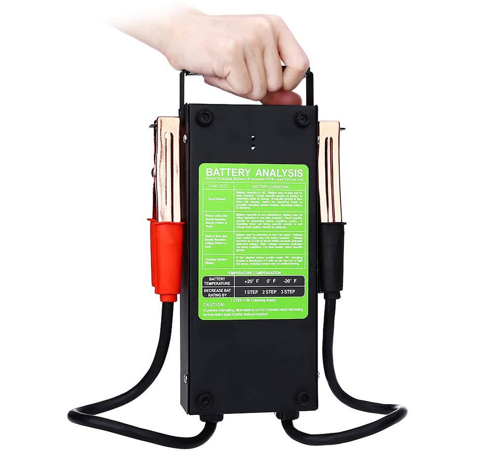 VicTsing Handheld T16594 6V 12V Automotive Car Battery Tester Analyzer Battery Tester Equipment Voltage Tool for Car Truck Motor (2)