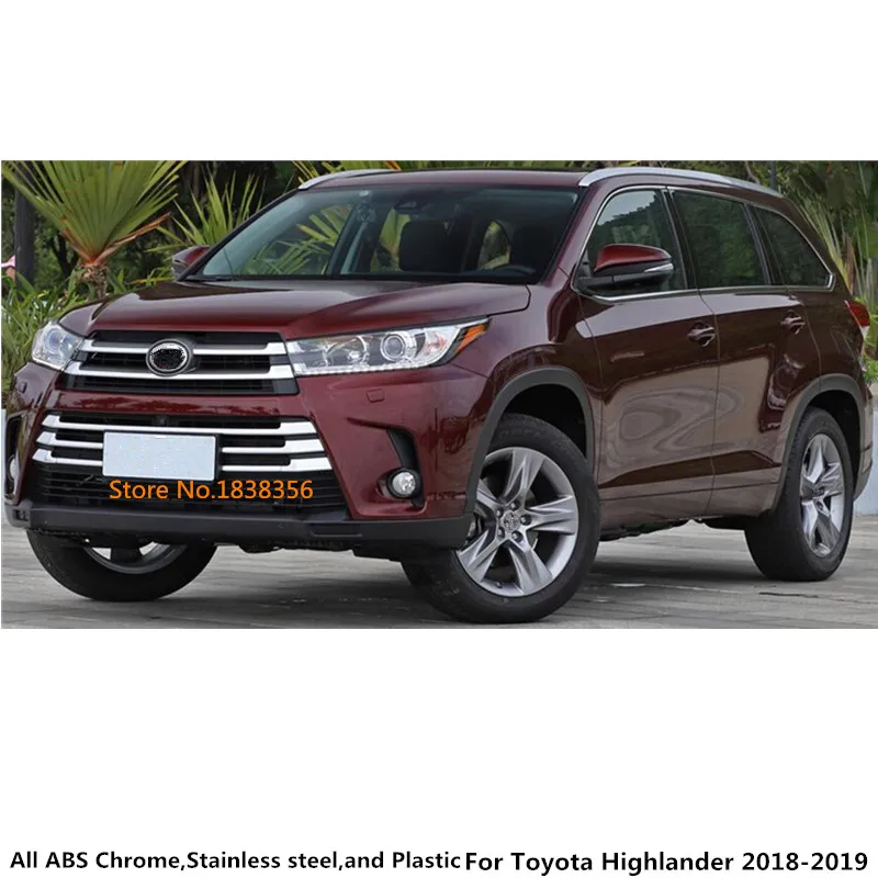 Для Toyota Highlander автомобильный Стайлинг заднего бампера порог для багажника дверной порог внешняя накладка покрышка из нержавеющей стали