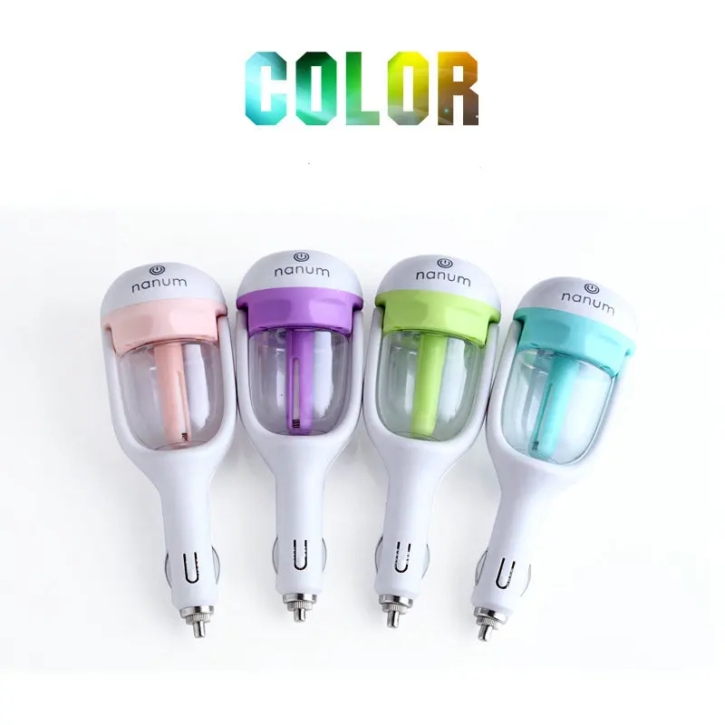 

Wholesale 50ml Portable USB Misting Air Aroma Essential Oil Car Diffuser