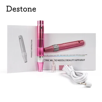 

Derma Pen Electric Professional Wireless Electric Skin Care Kit Tools Microneedles derma Tattoo Gun Tool Pen mesotherapy Destone