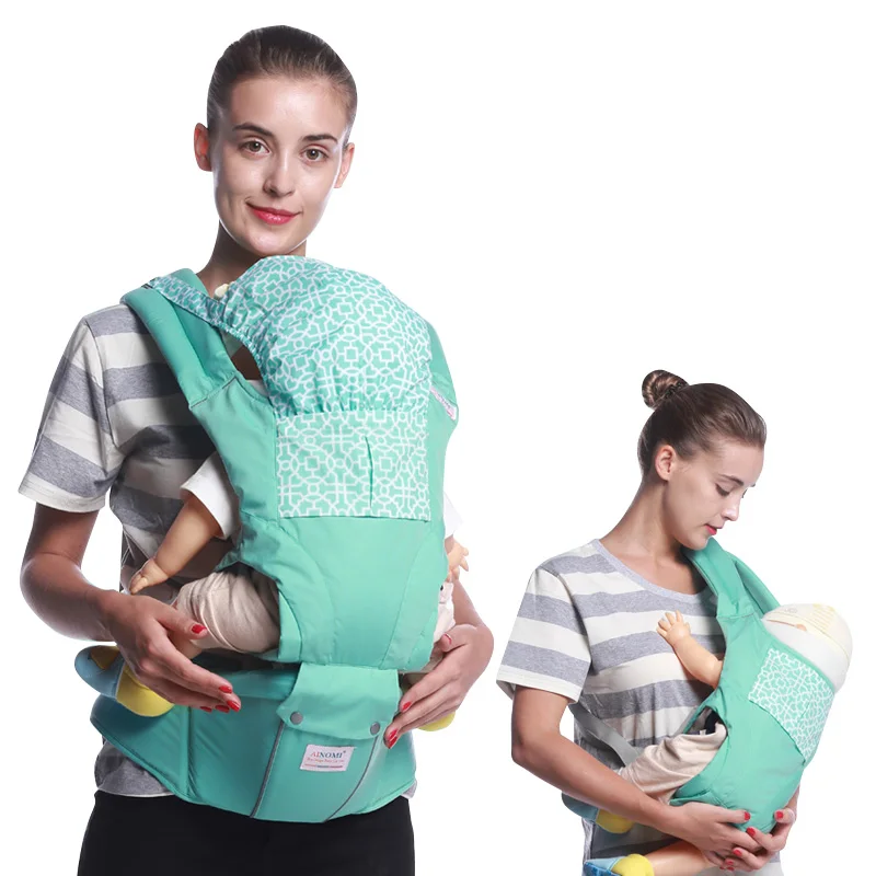 Babytry Универсальный дышащий рюкзак Съемный поясной ремень стул Walker Baby Перевозчик ремень для малышей слинг обёрточная бумага