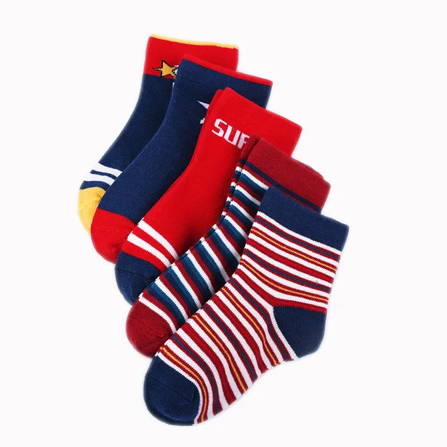 5 pairs/set Winter Cotton Baby Socks For 1-12 Years Baby Girls Baby Boys Calcetines Bebe Kids Socks Lot Skarpetiki Dla Dzieci