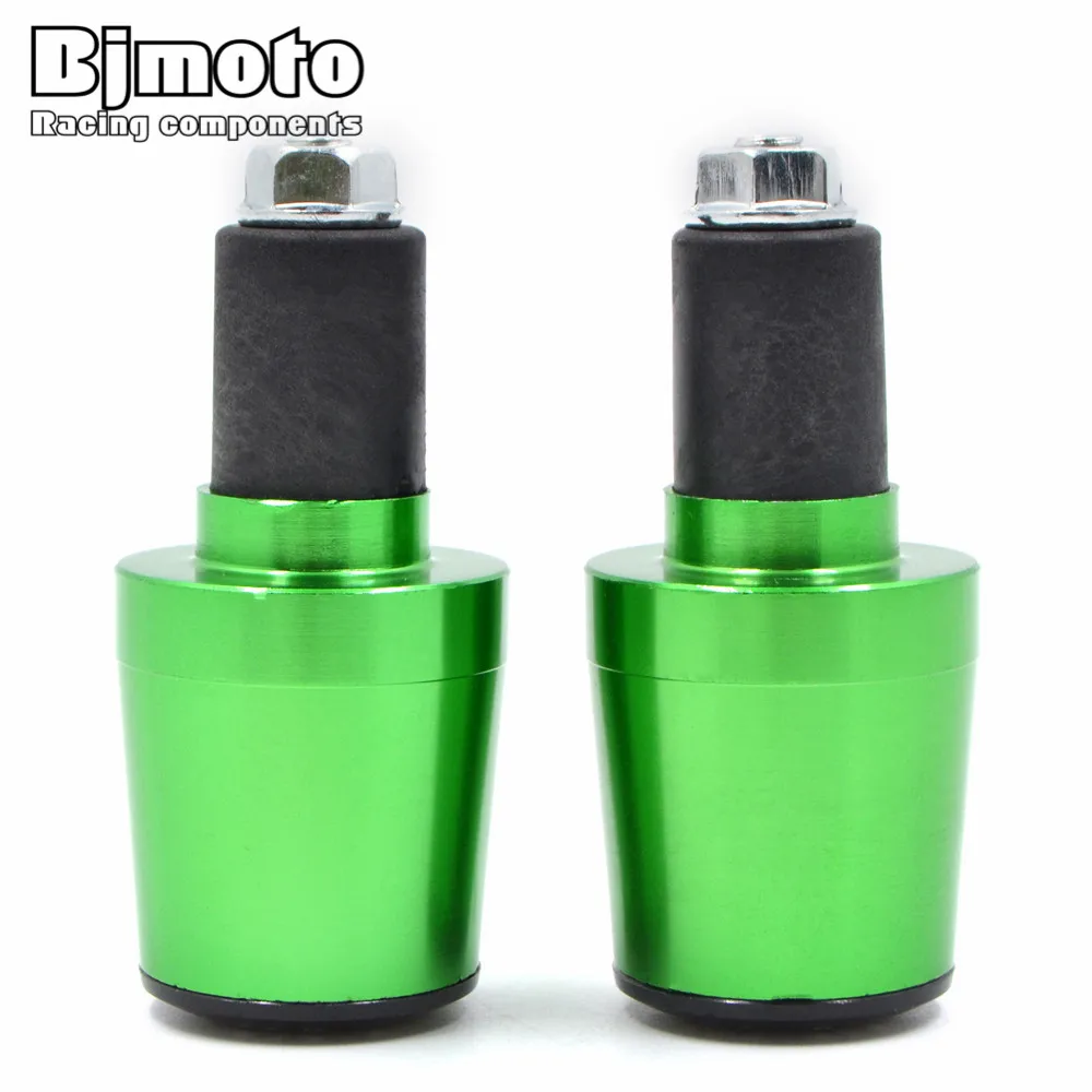 

BJMOTO 7/8" CNC Universal Motorcycle Handlebar Grip Ends Weights Anti Vibration Silder Plug For Yamaha Honda Kawasaki Suzuki