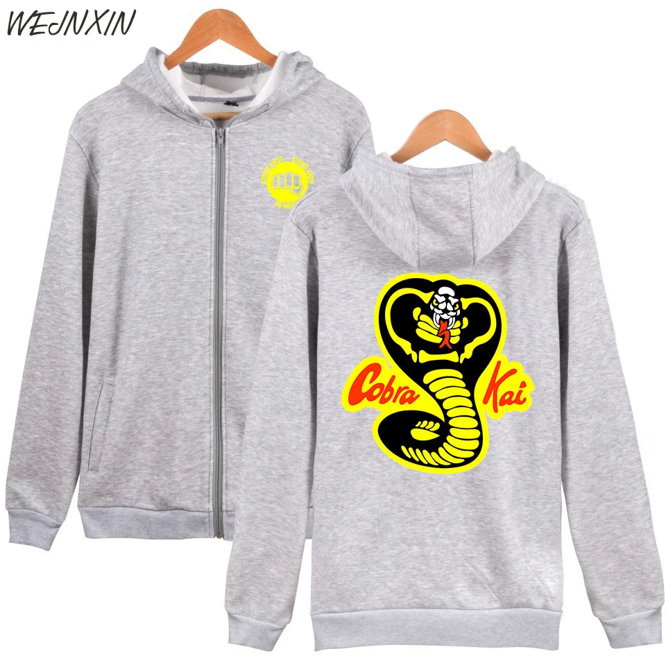 Cobra kai zip hoodie Clearance
