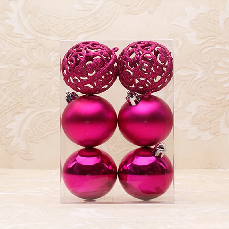 Christmas Balls Ornament Hanging Baubles Xmas Decorations for Home Colorful Balls New Year Decoration Polystyrene