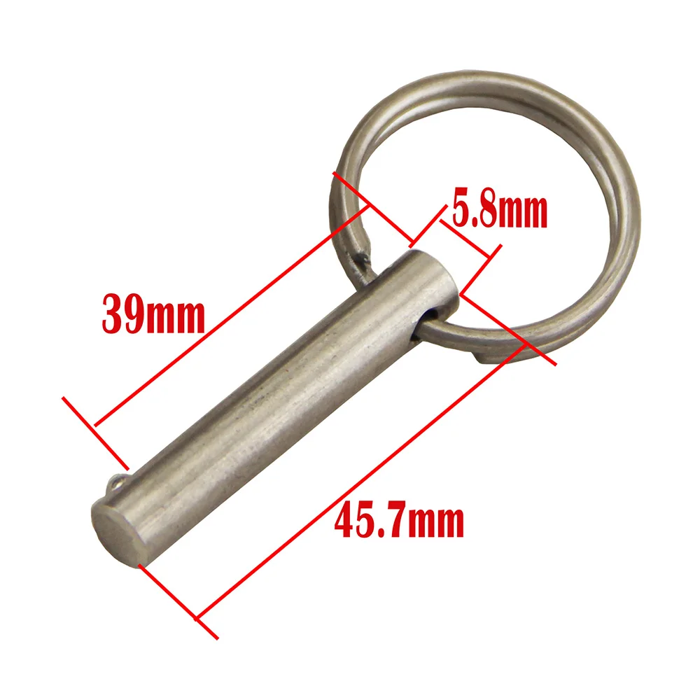 Buy 2pcs 1/4" Boat Top Bimini Top Quick Release Ball