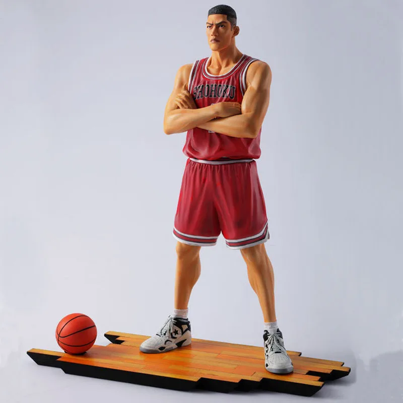 Бесплатная доставка 11 "Slam Dunk Slamdunk аниме Shohoku #4 Акаги Такенори предусмотрена 27 см ПВХ фигурку Коллекция модель игрушка кукла подарок