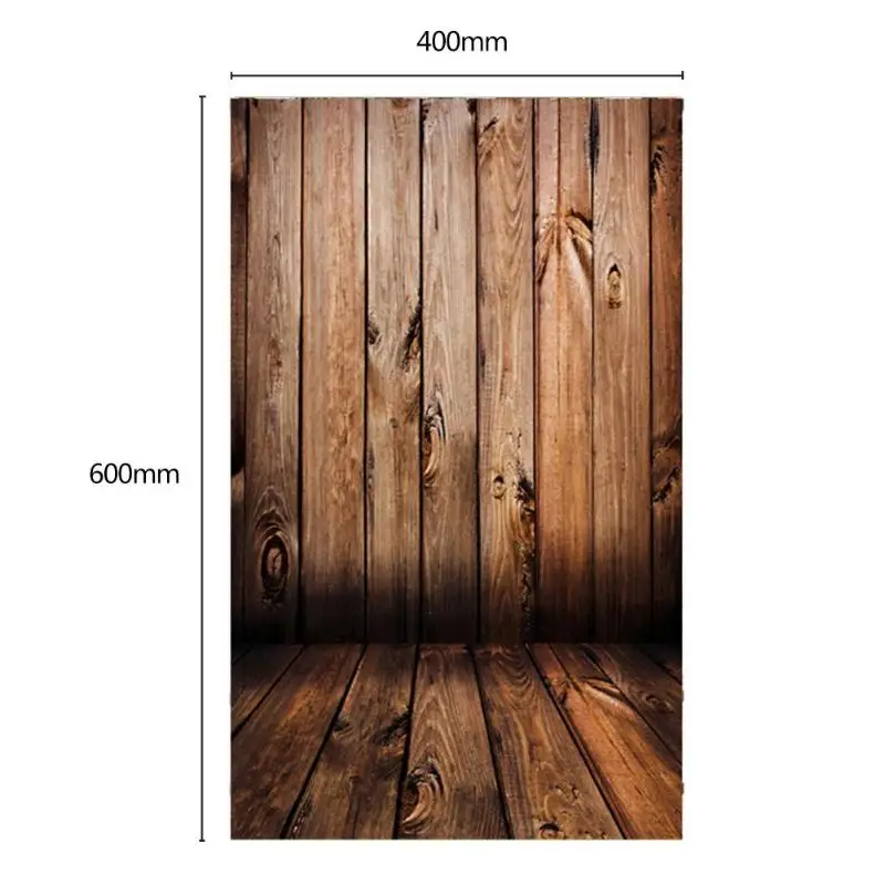 Wood Plank Background Cloth Photographic Studio Backdrops Photography Props