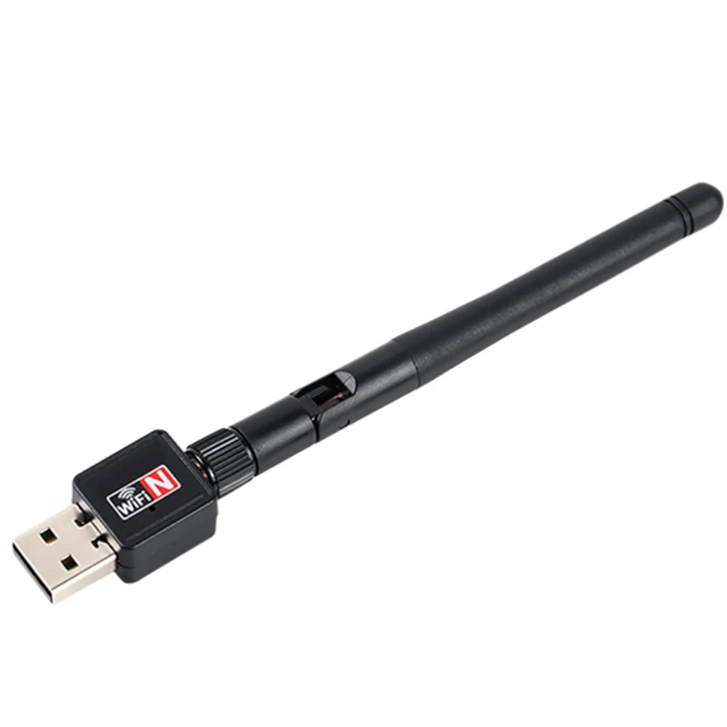 Mini Usb Wifi Adapter 150mbps 2db Wifi Dongle Mt7601 Wi-Fi Receiver Wireless Network Card 802.11b/N/G High Speed Wifi Ethernet