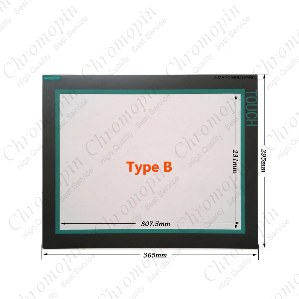 Сенсорный экран для 6AV7843-0AE10-0CB0 6AV7843-0AF10-0CB0 6AV7843-0AF10-0GB0 6AV7843-0AF10-0MB0 IPC477 pro 15 ''с flim