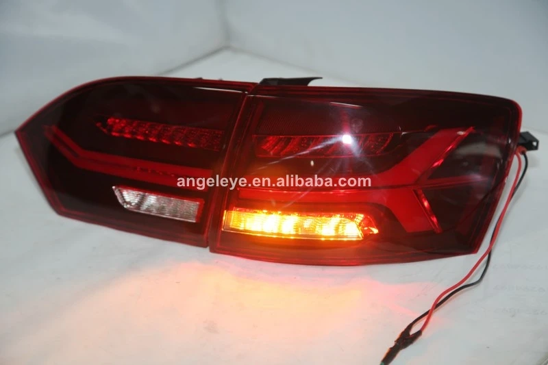 2011 до лет VW Jetta MK6 светодиодный задний фонарь красного цвета YZ