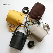 Bucket Bag For Women 2019 Genuine leather Luxury Handbags Shoulder Bag Brand Designer Ladies Totes Crossbody Bags Bolsa Feminina aequeen women genuine leather bags totes messenger bags hign quality designer luxury brand bag ladies handbags feminina bolsa